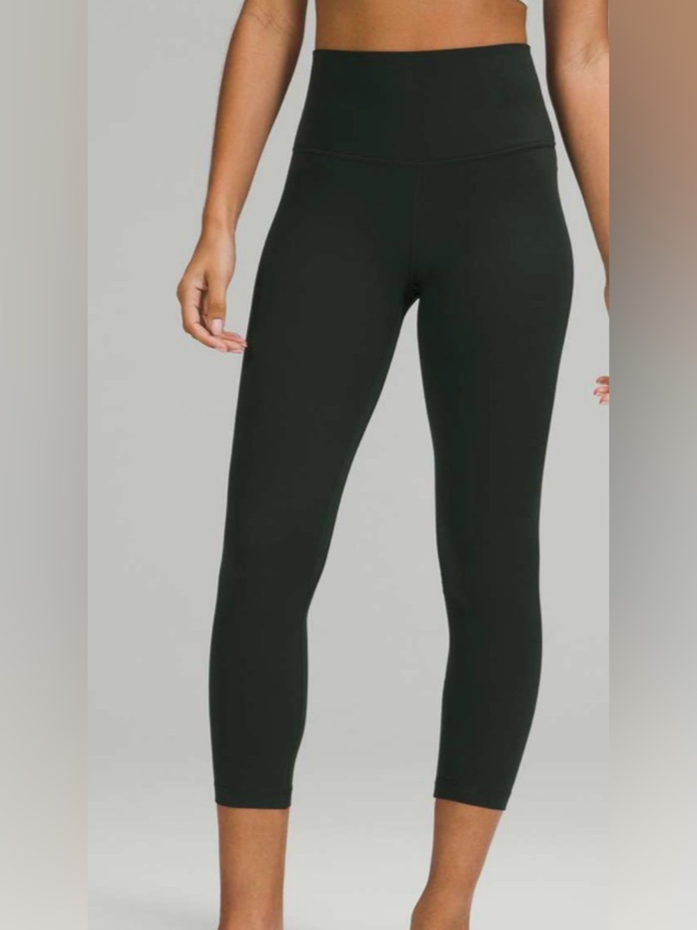 Lululemon Align High-Rise Crop 23" Rainforest Green